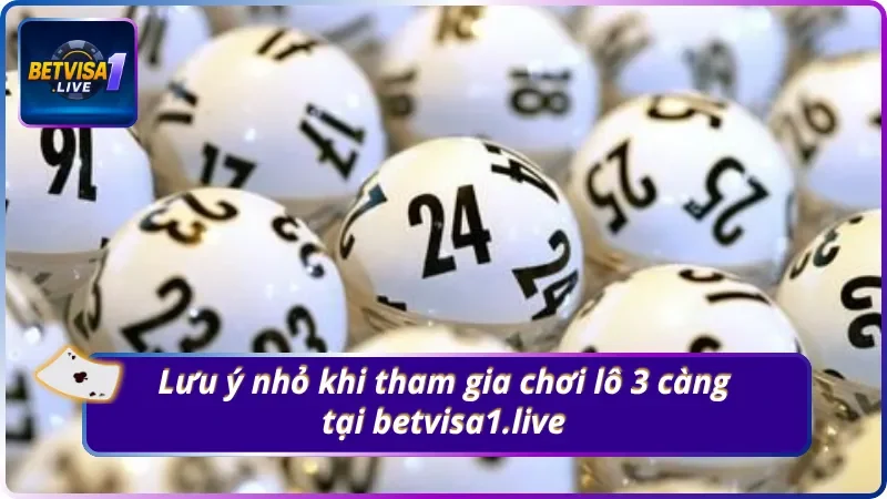 Những sai lầm phổ biến khi tham gia chơi lô 3 càng tại Betvisa1.live